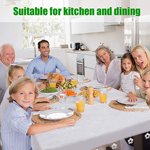 EQLEF Tablecloth Weights, Stainless Steel Tablecloth Weights with Clips for Indoor Outdoor Home Kitchen Wedding Party Picnic(8 pcs)