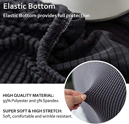 HAMON Bed Headboard Cover, Single/King/Double Bed Headboard Slipcover Stretchable Dustproof Protective Headboard Backrest Cover for Bedroom Bed H