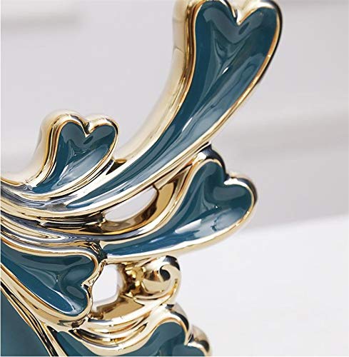 n/a Nordic Ceramic Couple Sculpture Love Kiss Couple Statue Home Decoration Bedroom Wine Cabinet High-end Wedding Gifts