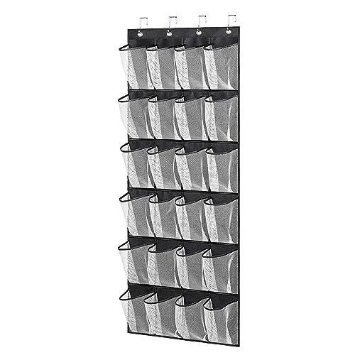 ramoni 1 Pcs 24 Mesh Over The Door Organiser, Pockets Storage hanger, Hanging Shoe Organiser, Hanging Organiser Over the Door, Gadget Storage for