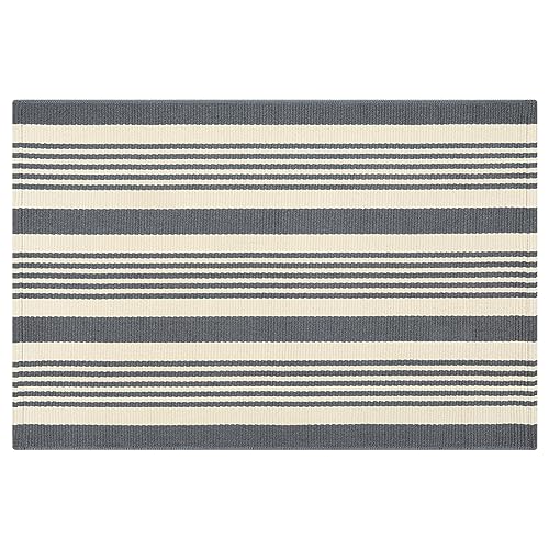 OJIA Front Door Mat 24'' x 35'' Fall Door Mats Outdoor Cotton Hand-Woven Indoor/Outdoor Small Area Rug Fall Welcome Mat for Front Porch/Home Entr
