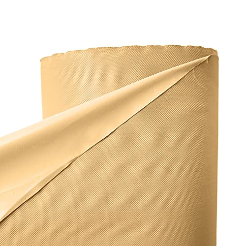 Olive Green Oxford Heavy Duty Waterproof Fabric by The Metre Tarpaulin Material for Outdoor Furniture Seat Covers 150CM Wide, (Pre-Cut) 10 Metres