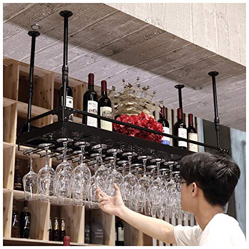 Stylish Simplicity Industrial Retro Stylish Simplicity Down Wine Glass Holder Creative Display Decorative Storage Home Goblet Holder Glass Wine C