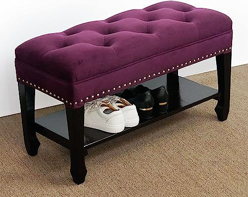 shoe storage bench ottoman Storage Benches Solid Wood Entryway Bench Shoe storage Bench,Comfy Upholstered Bench Shoe Bench,Rustic Benches Hallway