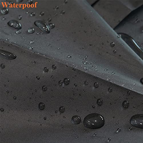 Skyour Folding Bed Cover for Indoor Outdoor Adjustable Heavy Duty Weatherproof Dustproof Protector Multifunctional Visitor Guest Folding Beds Sto