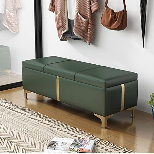 LUKEO Entry Shoe Rack, Shoe Stool, Entrance Stool, Shoe Cabinet, Long Bench (Color : D, Size : Talla �nica)