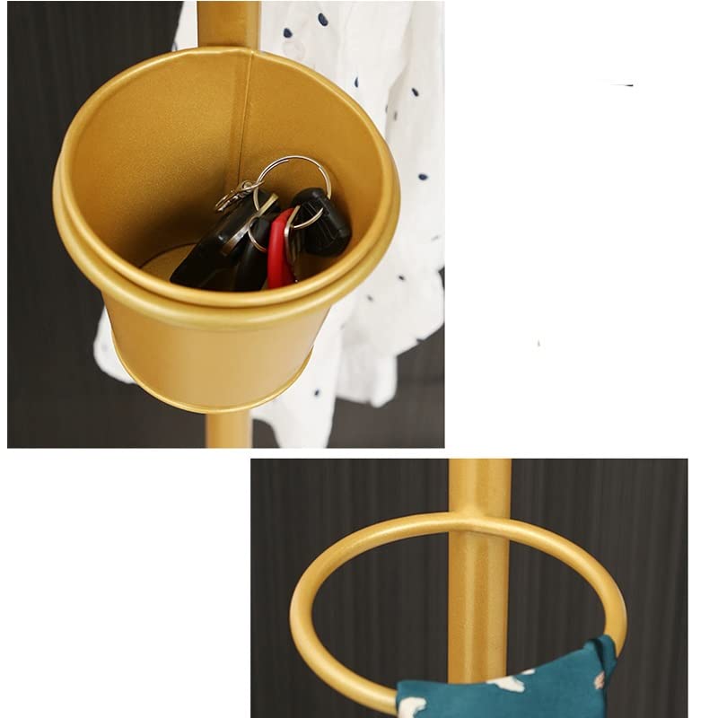 LUKEO Home Coat Rack Wrought Iron Hangers Floor-to-ceiling Bedroom Living Room Hangers (Color : 3-pack, Size : 170 * 32cm)