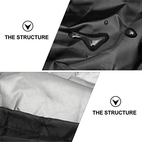 PRETYZOOM potting bench patio loveseat cover storage box waterproof garden benches for outdoors- Outdoor Waterproof Park Seats Cover- Garden Benc