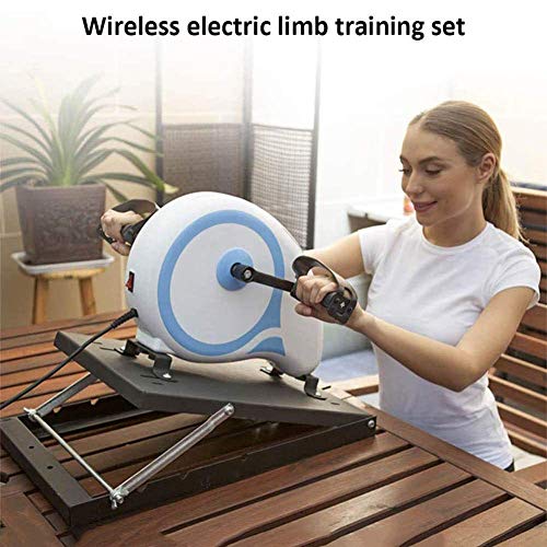LUNEZY Portable Pedal Exerciser Bike with LCD Display Adjustable Resistance And Easy To Assemble Seated Exerciser Suitable for Home Fitness