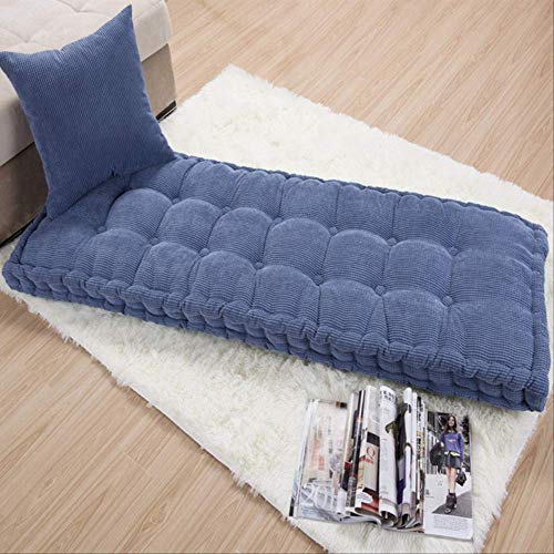 ASDF Garden Furniture Pad, Outdoor/indoor Water Thicken 2 Seater Bench And Patio Furniture Pad Cushion 40x110cm brown