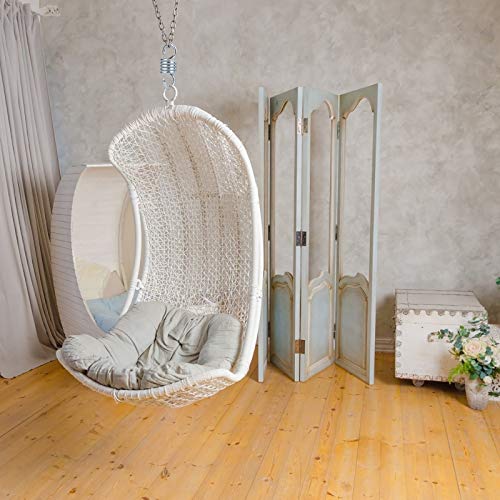 Heavy Duty Spring Hardened Galvanized Steel Extension Spring Capacity 500Kg/1100lbs for Hammock Hanging Chairs Porch Swings 2 Pcs