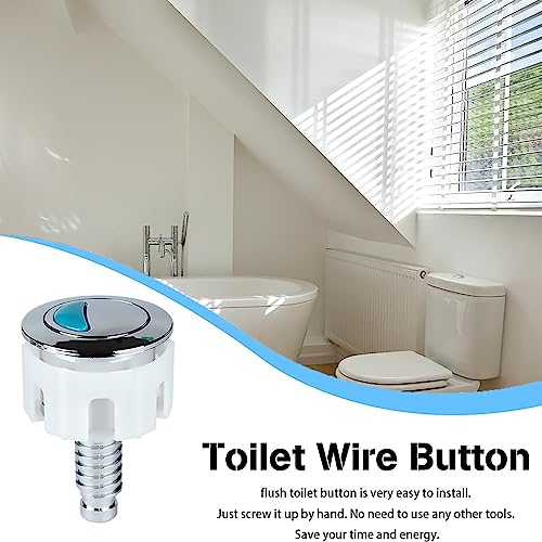Dual Toilet Flush Button Round Head Dual Toilet Push Button Dual Flush Toilet Cistern Push Button Toilet Flush Buttons Replacement Toilet Push Bu