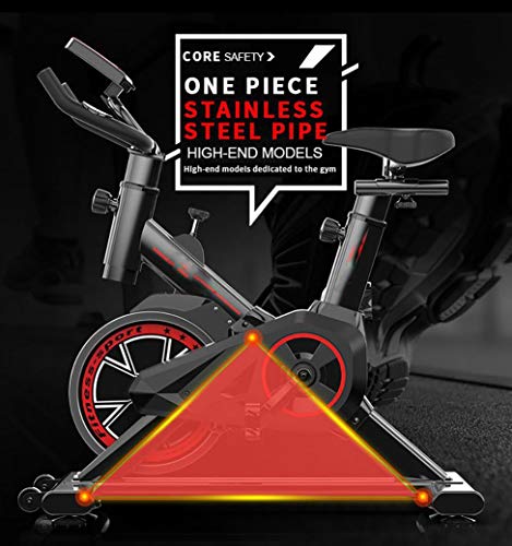 NXYJD Exercise Bike Foldable Spinning Pedals Bike Indoor Fitness Equipment for Home Sports Trainer