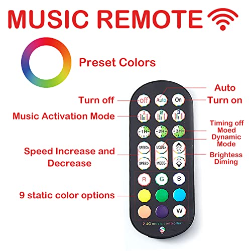 Kweetle Liquor Bottle Display Shelf,24 Inch 3-Step LED Lighted Bar Shelf,Wine Bottle Display Rack with Remote & App Control for Home, Club, Comme