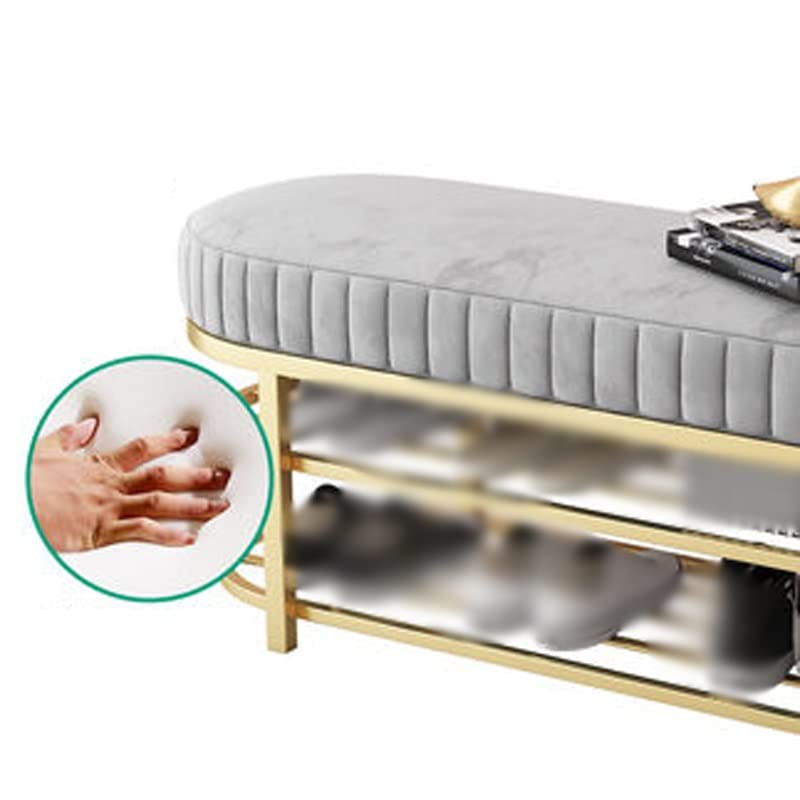 LUKEO Clothing Store Shoe Changing Stool Home Furniture Dormitory Footstool apartment Porch Shoe Cabinet