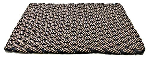 Rockport Rope Doormats 2030302P Premium Indoor & Outdoor Doormats, 20"x 30", Navy