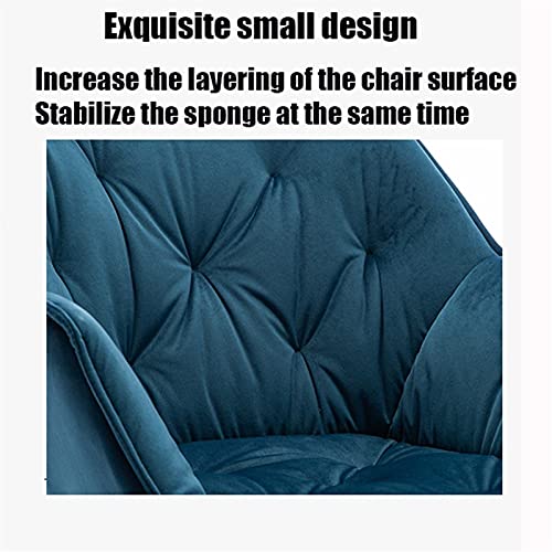 Modern Kitchen Dining Room Chairs Kitchen Dining Chairs Set Of 2 Velvet Seat and Backrests for Office Lounge Dining Kitchen Bedroom (Color : Pink