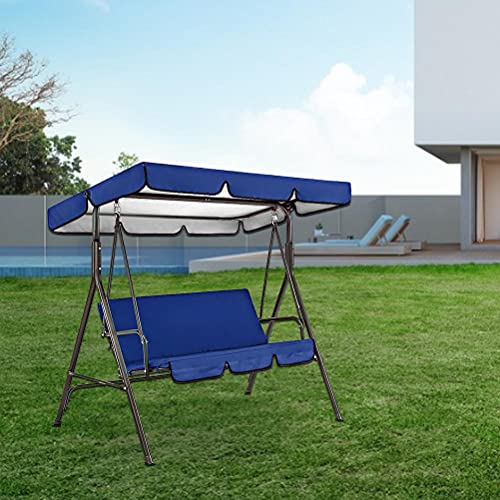 KENANLAN 3 Seater Swing Seat Garden Swing Bench Replacement Roof for 3 Seater Garden Swing,
