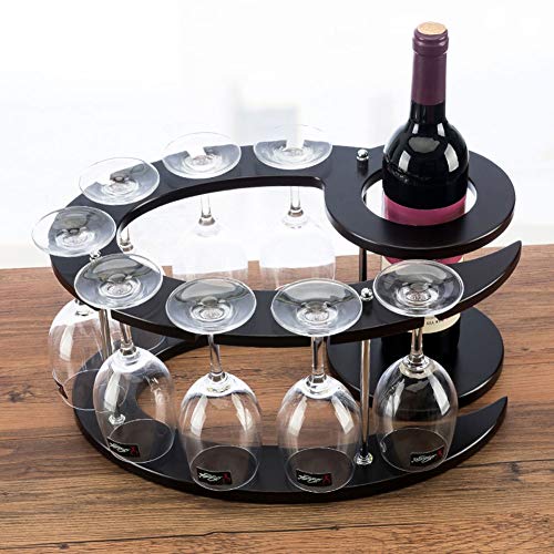 PIBM Wine Holder Wine Rack Wine Shelf Crafts Gifts Home Decorations Interior Decorations 40X28X20Cm J1122