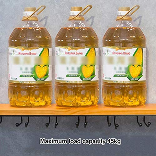 Kitchen Wine Racks Wall Holder| Metal Wood Rustic Wall Mounted Wine Bottle Holder |Wine Glass Racks or Cup Holder| Wall Shelf Storage Organizer R