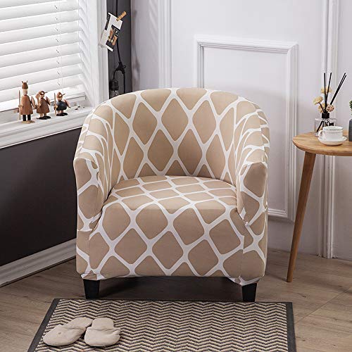 Jianyana Sofa Slipcovers Washable Stretch Sofa Slipcover Tub Chair Cover Armchair Protector Club Chair Cover Furniture Cover with Elastic Stretch