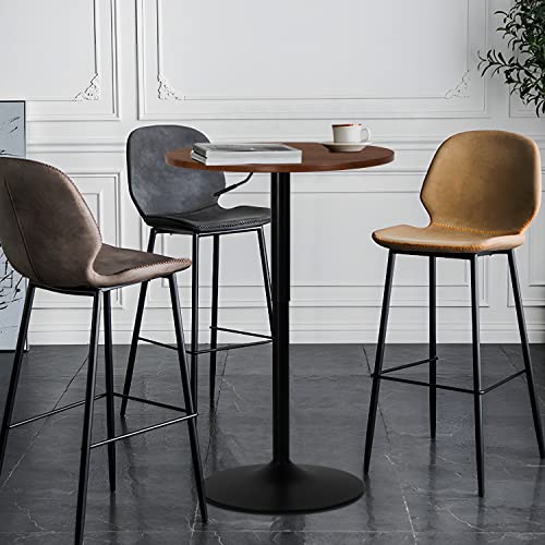 MoNiBloom bar-Tables, Metal, Dark Brown