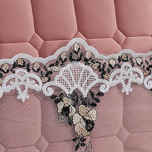 RTYHN Velvet Headboards Covers All-Inclusive Slipcover Bed Head Cover Slip Protector Cover Washable Thicken Elastic Bedside Decoration Protection