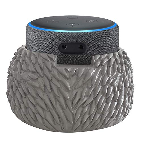 Dekodots Smart Speaker Table Stand (Hedgehog) - Decorative Holder for Amazon Echo Dot or Google Home Mini - Portable Design, No Sound or Micropho