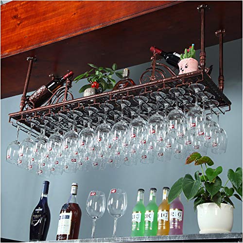 Stylish Simplicity Wine Rack, Vintage Wrought Iron Wine Rack, Ceiling Wine Rack, Creative Display Rack, Home Goblet Rack, Restaurant Kitchen Bar