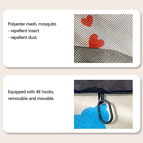 Mosquito Net with Zipper for Universal Outdoor 10x10 ftCanopy Tent,DIY Curtain Style Canopy Screen Walls for Patio Gazebo (Only Mosquito Net,Brow