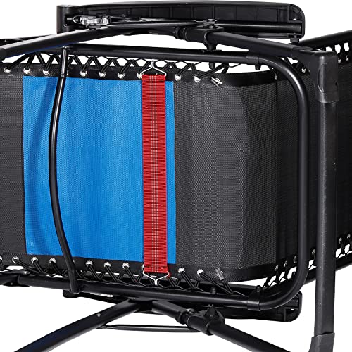 PATIKIL Gravity Chair Belts, 5 Pack Zero Gravity Reinforced Belt Patio Recliner Accessory for Outdoor, Red