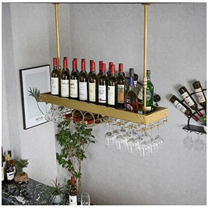 Ceiling Stylish Simplicity Down Wine Glass Holder Stylish Simplicity Industrial Retro Metal Wrought Iron Home Stylish Simplicity Glass Wine Glass