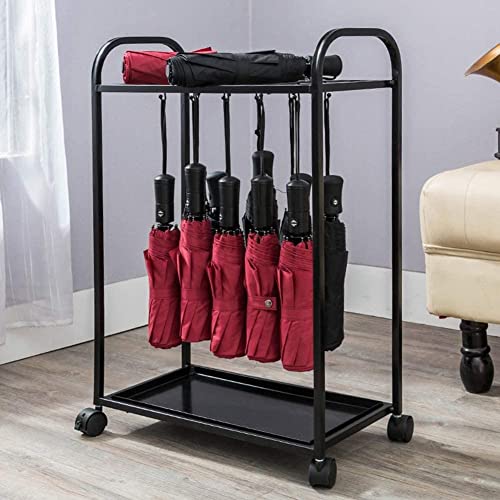 XHALERY Umbrella Rack Stand, Umbrella Holder,Umbrella Stands Umbrella Stand Hotel Large Iron Umbrella Rack, Storage 18-28 Long And Short Umbrella