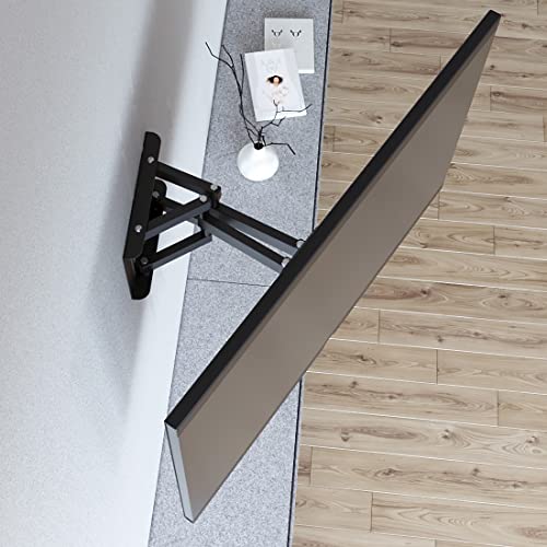 Hama 118126 FULLMOTION TV Wall Bracket 213 cm (84 Inches) Scissor Arm Black