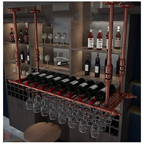 Stylish Simplicity Wine Glass Holder Vintage Wrought Iron Ceiling Stylish Simplicity Down Glass Wine Cup Holder Kitchen or Office Tableware Bottl