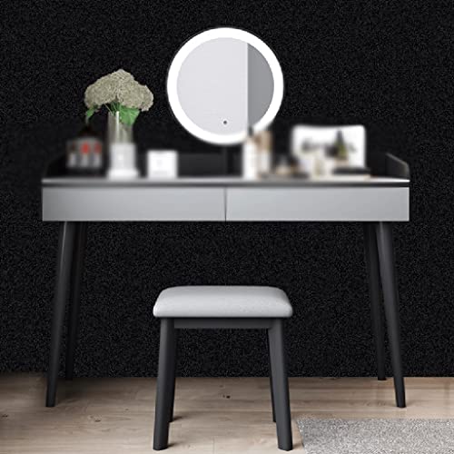 JYDQM Dressing Table Bedroom Makeup Table Makeup Makeup Stool Makeup Table Small Household