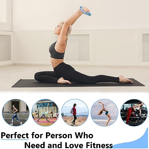 BOOSTEADY Hand Weights Set, Soft Dumbbells Sets with Hand Strap for Women Men, Strength Training Equipment Workout Weights for Yoga, Dance, Pilat