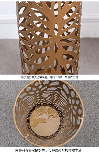 MiroDo Umbrella Stands Umbrella Stand Star Metal Circular Home Corridor Balcony Creative Storage Rack Walking Stick Storage Bin Stand