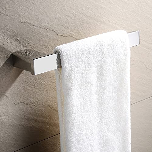 HIGOH Towel Racks,Towel Holder Towel Rail for Bathroom, Bathroom Towel Bar Towel Holder, Stainless Steel Hand Towel Holder, Wall Mounted Towel Ha