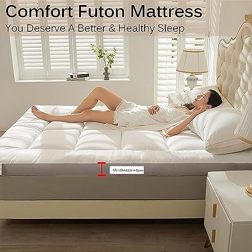 Minimalist Mattress, Simple and Modern Japanese Floor Mattress, Twin/Full/Queen/King Japanese Floor Mattress Tatami Foldable Sleeping Mattresses