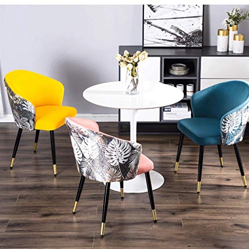 Kitchen Dining Room Furniture Chairs Velvet Dining Chairs With Armrests And Backrest With Metal Chair Legs For Office Lounge Dining Kitchen Bedro