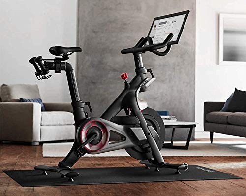 Naisi Heavy Duty Indoor Exercising Bike Mat Compatible with Peloton Bike and Bike +