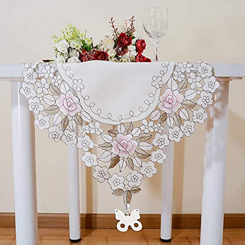 Alnicov Set of 8 Stainless Steel Tablecloth Weights with Clips for Family Dinner Table and Outdoor Picnic Decoration(Butterfly)