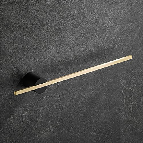 HIGOH Towel Racks,Towel Holder Towel Rail for Bathroom, Movable Hand Towel Holder, Towel Hanger, Bath Towel Holder, Wall Towel Bar, Space Aluminu