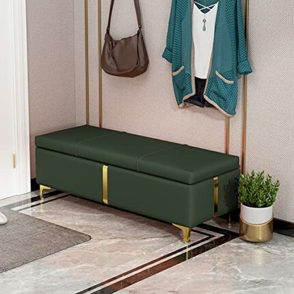 shoe storage bench ottoman Storage Benches Pu Leather Shoe storage Bench,Rectangle Lift Top storage Ottoman bench, Upholstered Entryway Shoe Benc