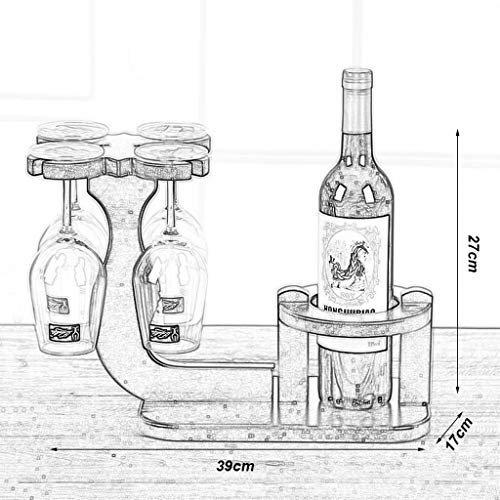 NEOCHY Wine Rack Household European-Style Wine Cabinet Decoration Rack Goblet Rack