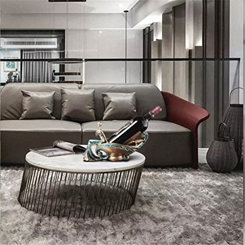 maozi Sculpture wine bottle woman shape rack resin sculpture wine rack kitchen decoration crafts