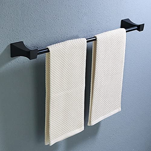 HIGOH Towel Racks,Towel Holder Towel Rail for Bathroom, Hand Towel Holder Towel Hanger, Bath Towel Holder, Wall Hanging Towel Double Bar Bathroom