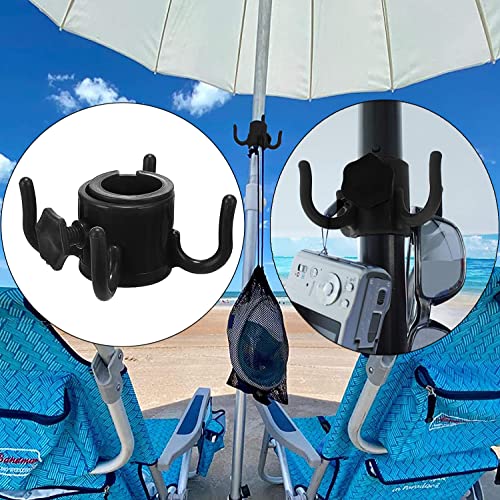 Mikytoper Beach Parasol Base, Sand Anchor for Parasols, Beach Parasol Stand Screw Anchor with Handle for Beach/Sand/Grass/Land, for 22-32 mm Pole