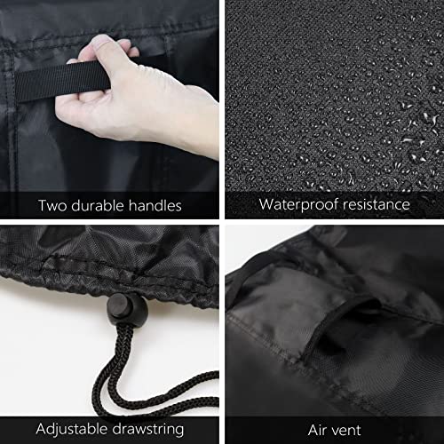 Hohong 52 inch Outdoor Prep Table Cover for Keter Unity XL Portable Table and Storage Cabinet,Waterproof BBQ Prep Table Cover and Bar Cart Cover